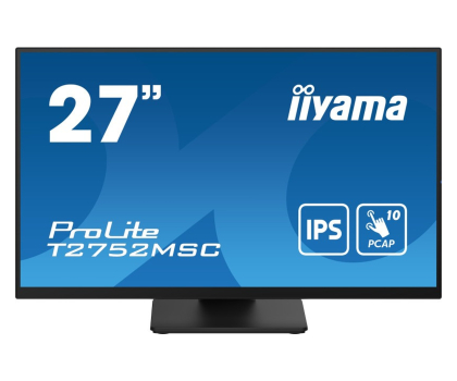Monitor LED 27" (26,5"-28,4") iiyama ProLite T2752MSC-B1 dotykowy